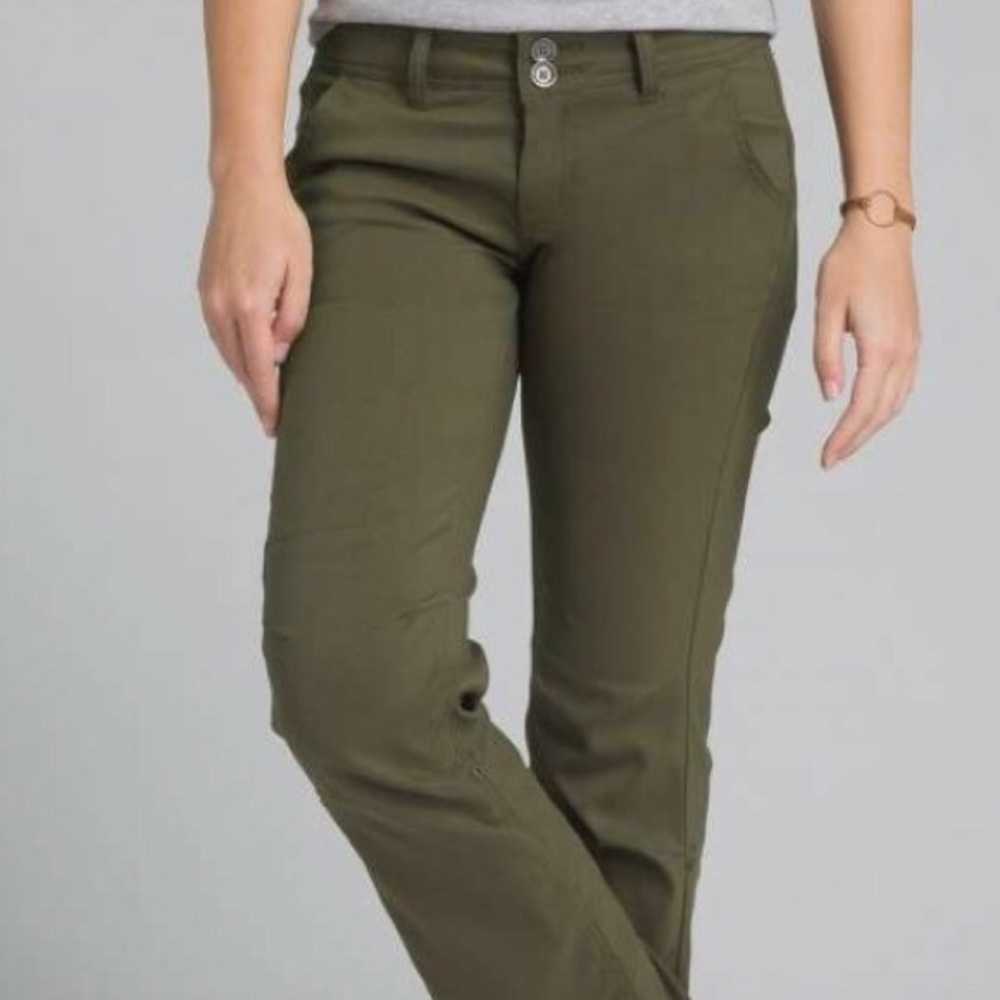 COMING SOON -PrAna Halle Pants/8/olive/32L